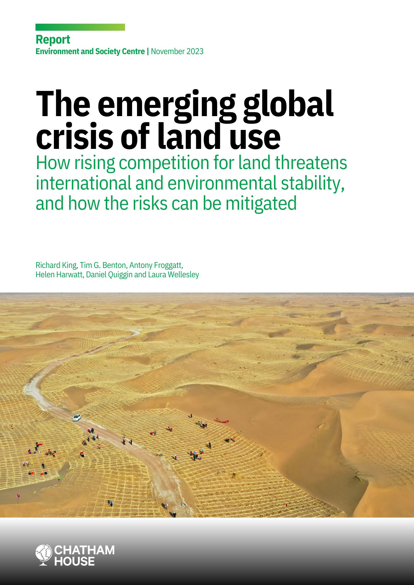 The Emerging Global Crisis of Land Use - Report