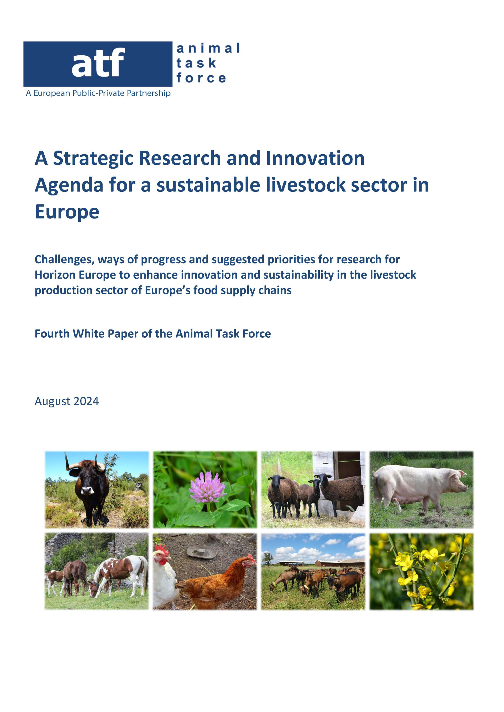 A Strategic Research and Innovation Agenda for a sustainable livestock sector in Europe