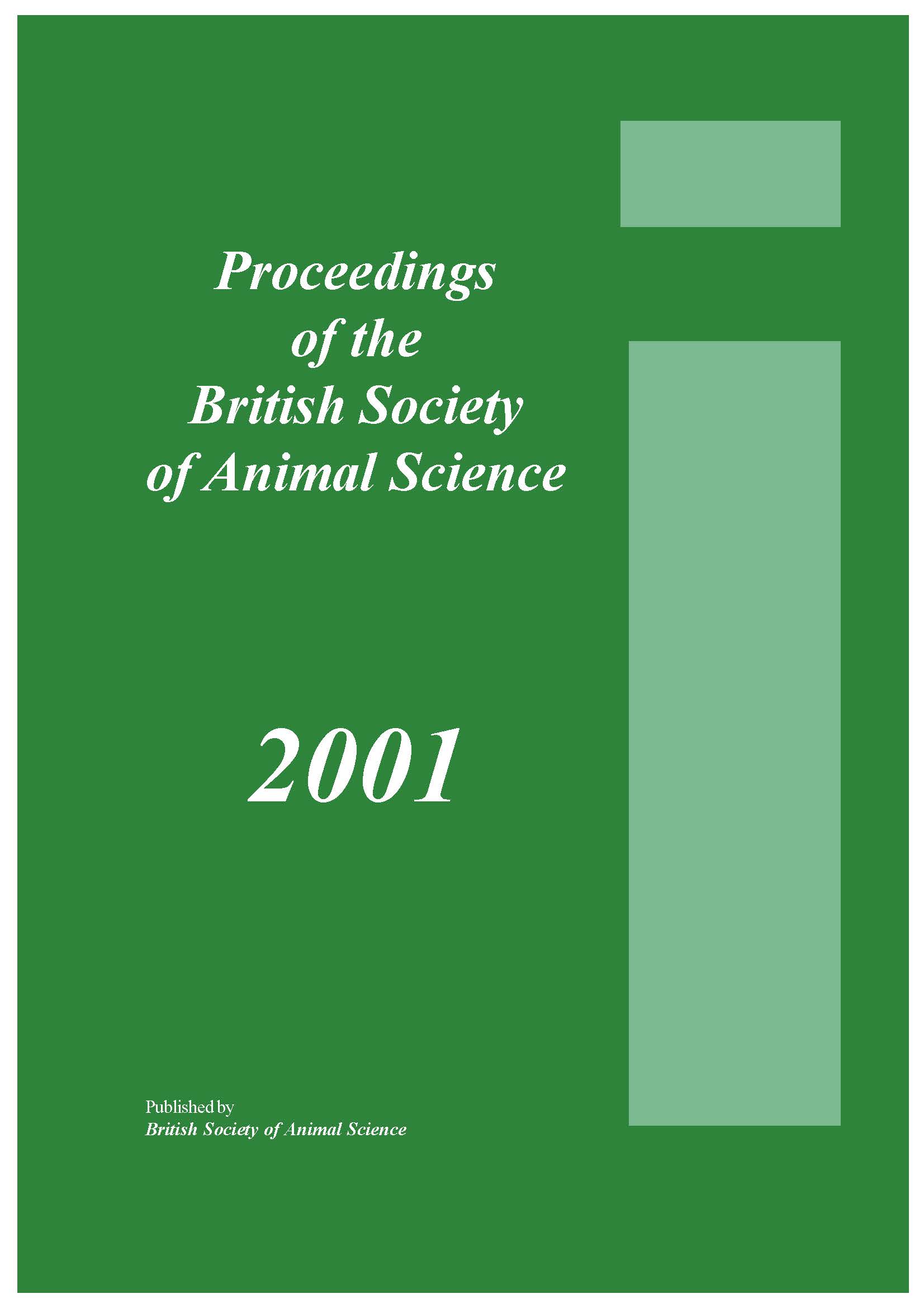BSAS 2001 Proceedings