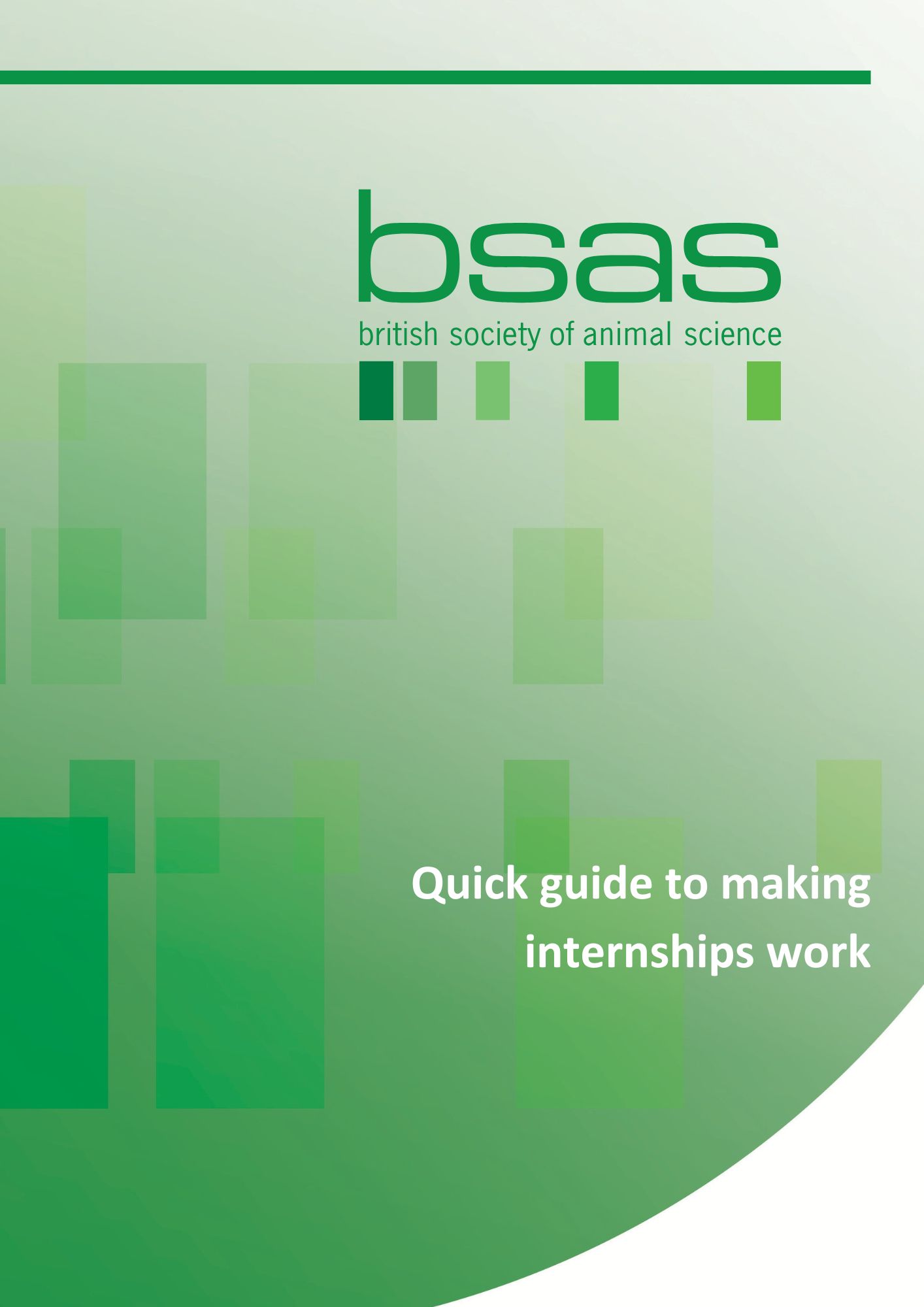 Quick guide to making internships work