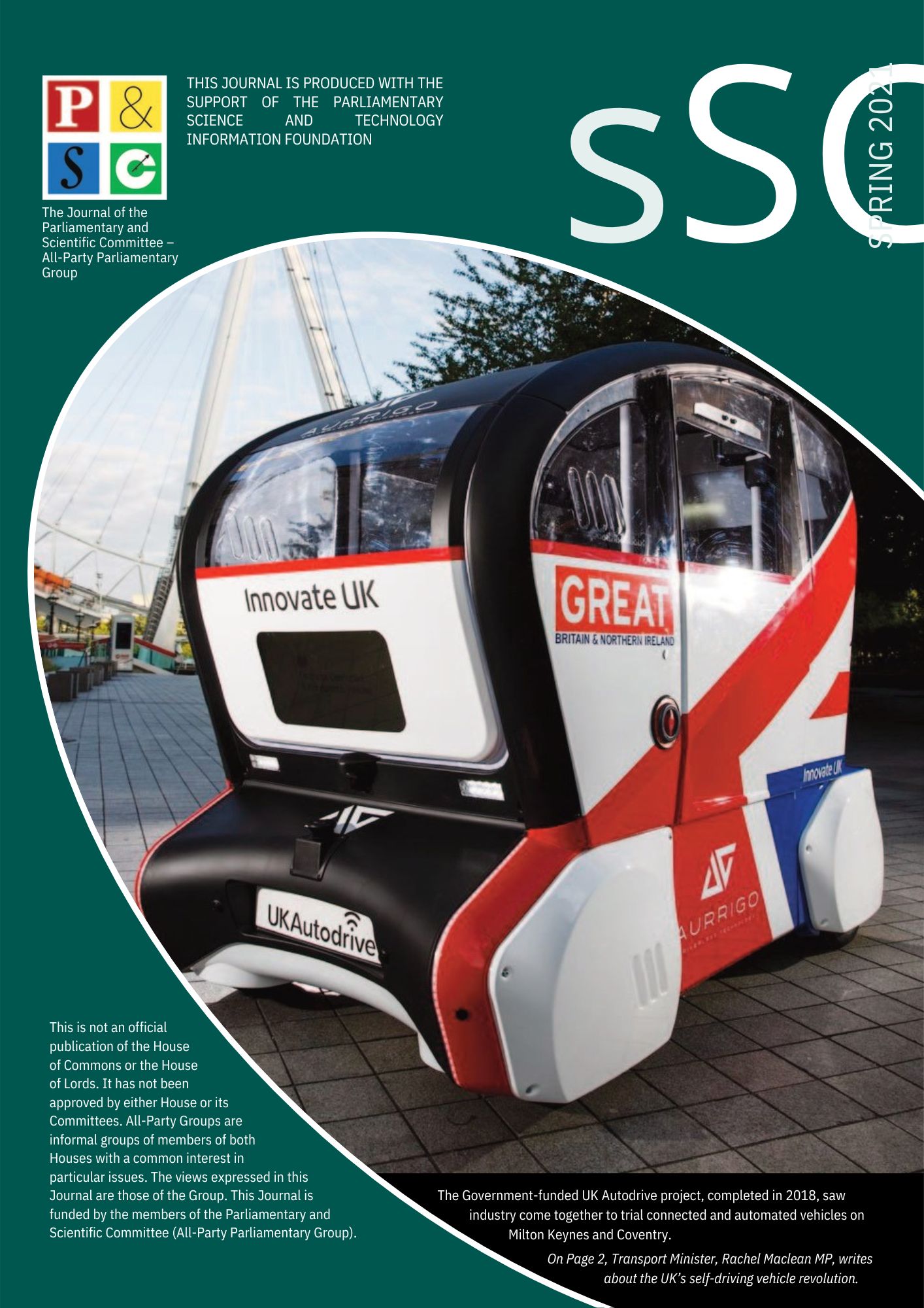 Science in Parliament - Spring 2021