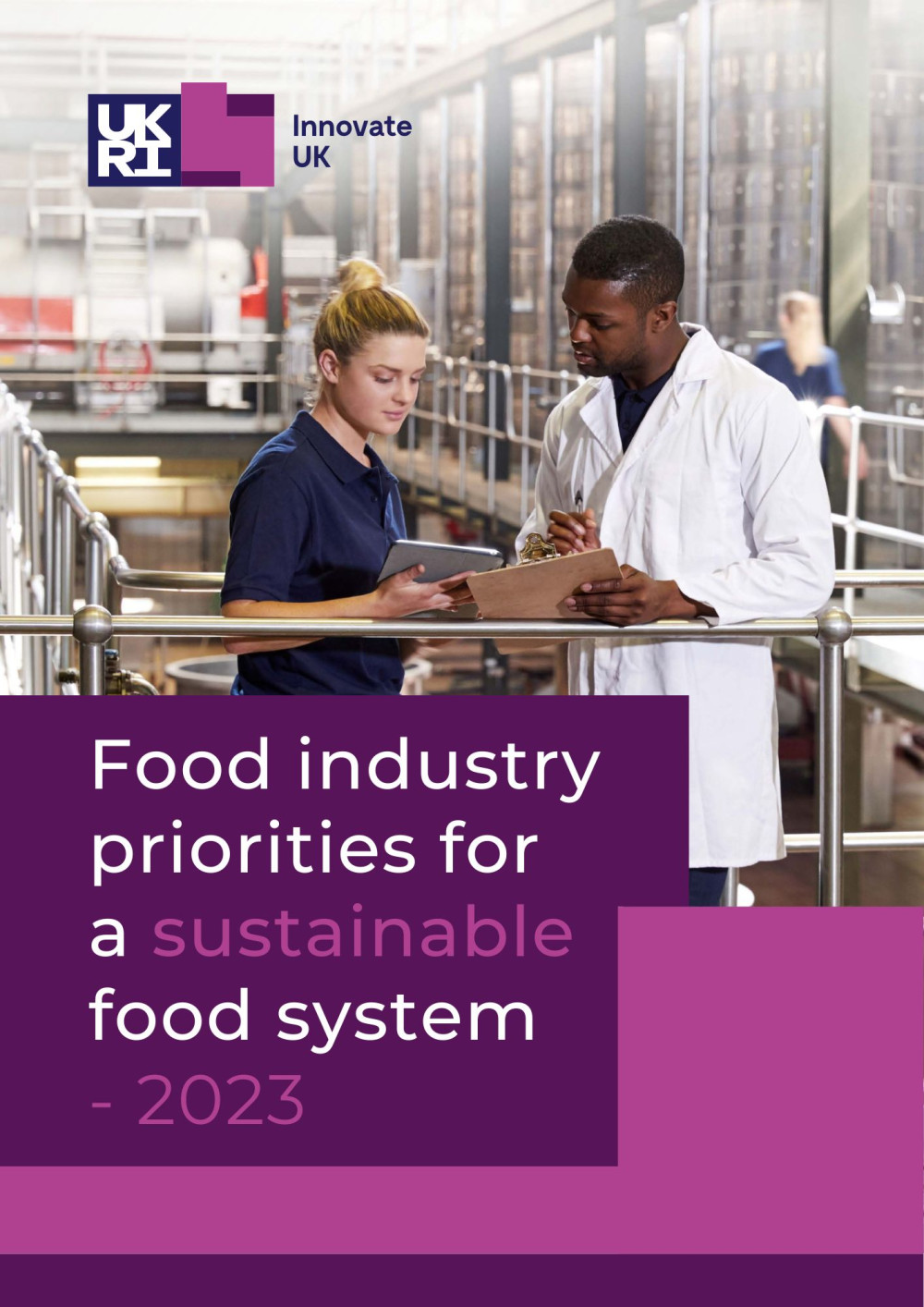 UKRI Food industry priorities for a sustainable food system 