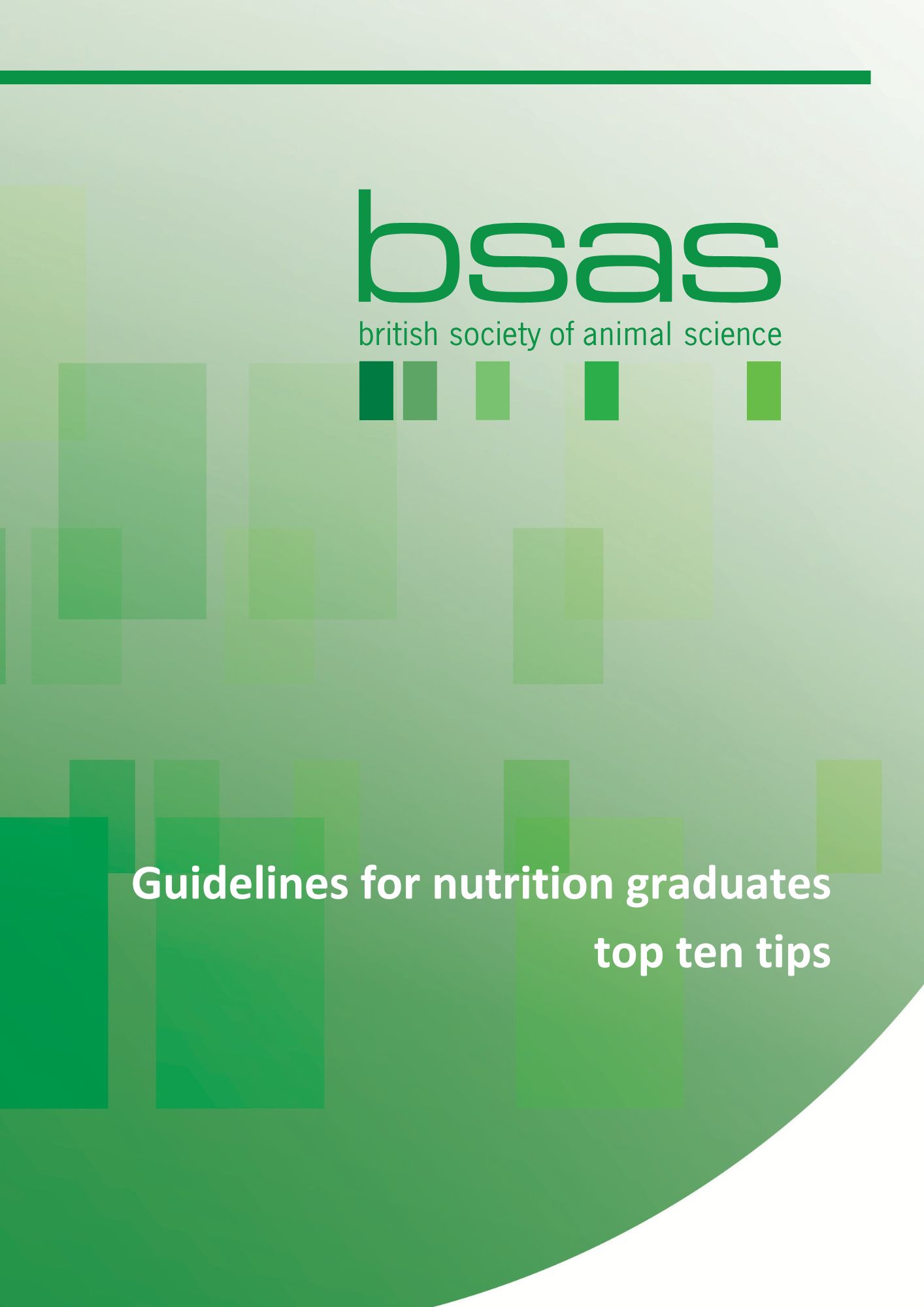 Guidelines for nutrition graduates - top ten tips from employers