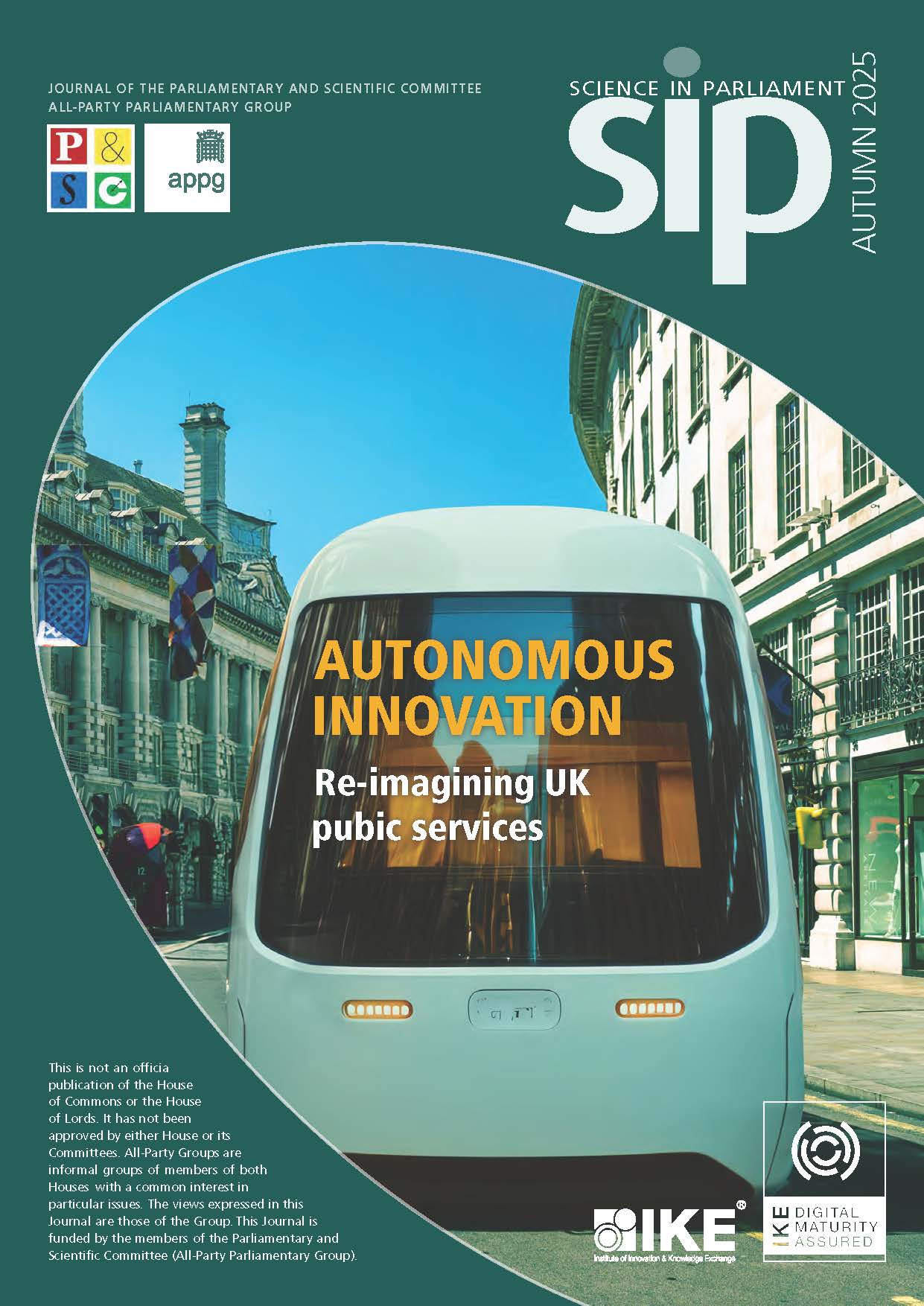 Science in Parliament: Autumn 2025