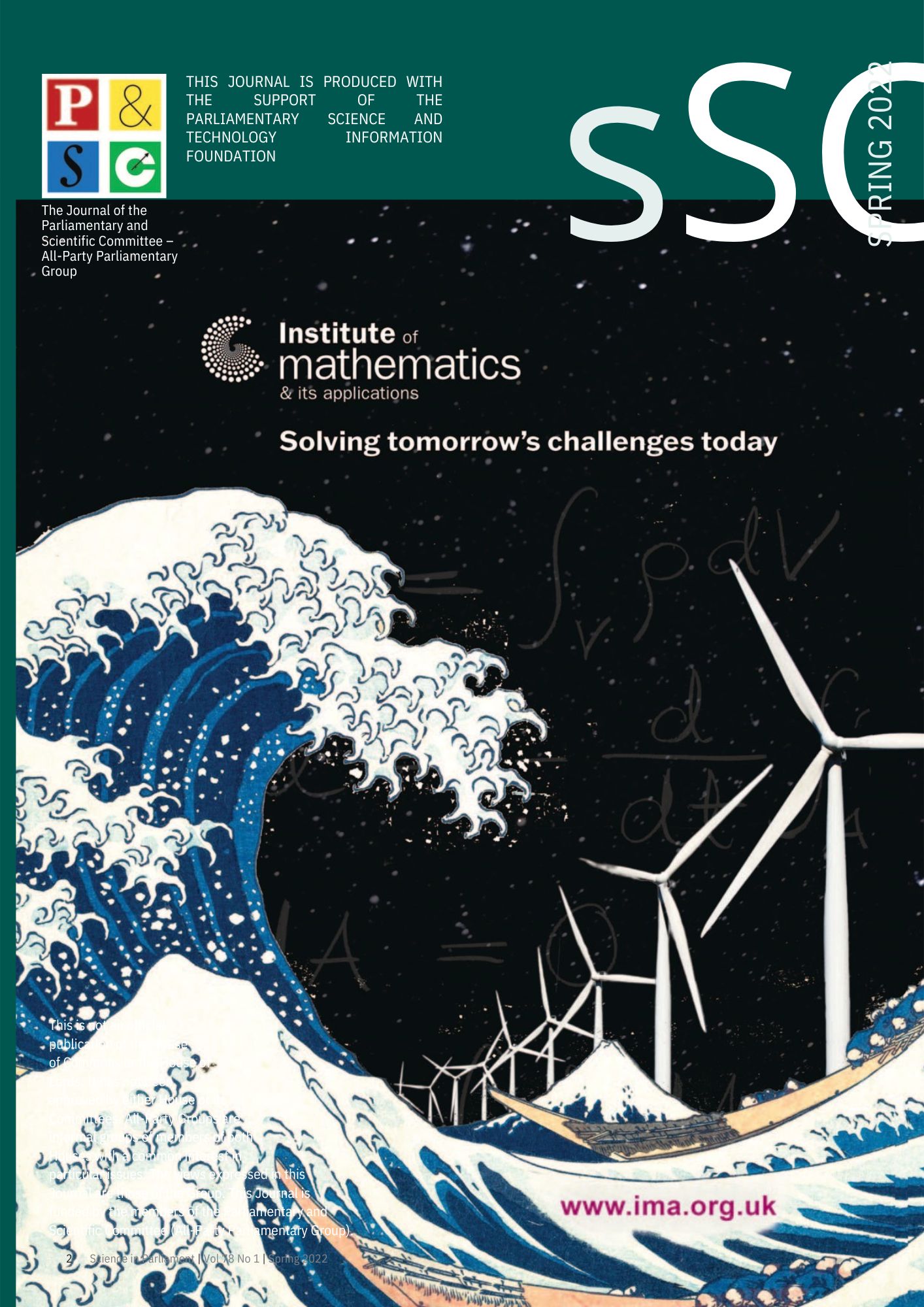 Science in Parliament - Spring 2022